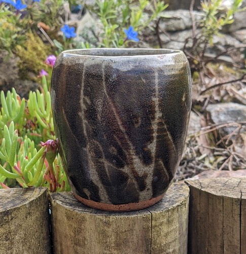 Studio pottery tea bowl - studio,