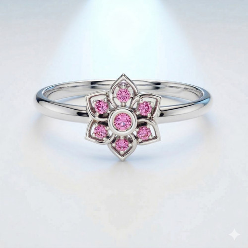 Natural certified ceylon pink - natural,