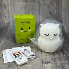 Owl LED Night Light Lamp Nite