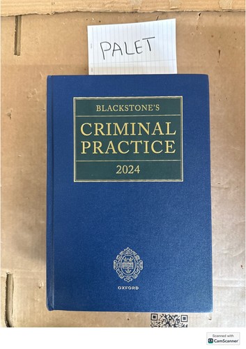 Blackstone criminal practice - blackstone's,