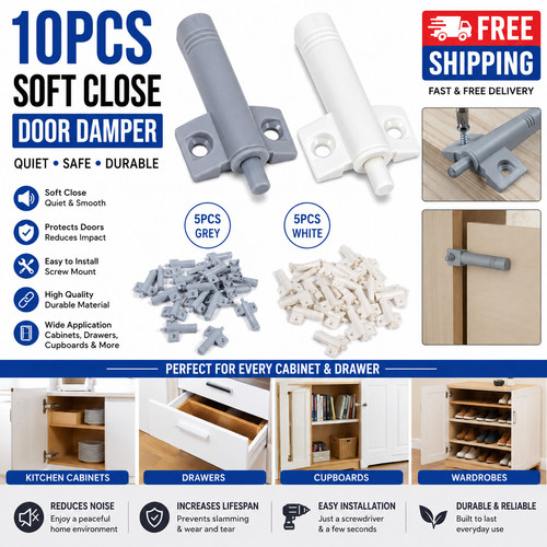 Kitchen cabinet door - kitchen, damper