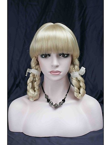 Ladies wig short blonde - ladies,