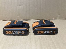 Pack of 2 WORX WA3551.1 18V/20V MAX 2.0Ah Powershare Battery Packs