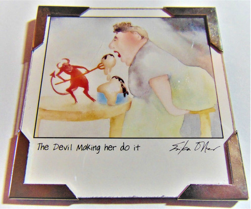 Fridge magnet the - magnet....the, devil