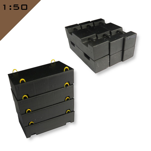 Printed steel ballast - 3d,