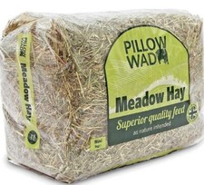 1KG PILLOW WAD MEADOW HAY superior quality feed animal rabbit guinea pig bedding