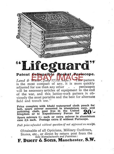 Ww1 advert for duerr - for,
