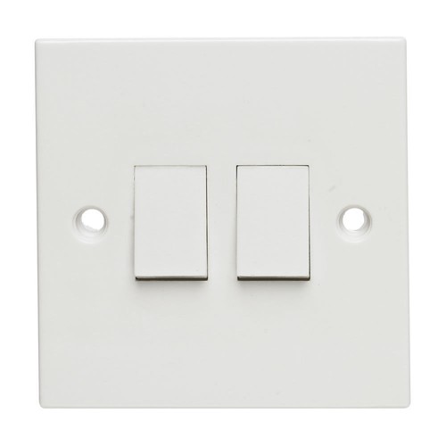 Gang 2way white light switch - 2way,