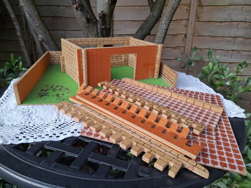 Vintage wooden farm yard - vintage,