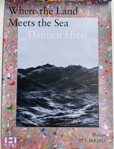 Damien hirst signed print - damien,