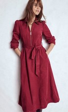 BODEN Adelaide Zip Cord Midi