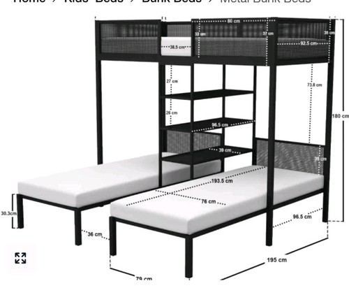 Bedkingdom flair axton metal - bedkingdom.,