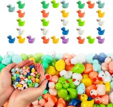 Multicolour 100 Pcs Mini Resin
