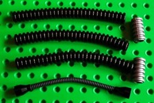 LEGO Hose Ribbed 7mm Bundle x6 Pieces Flexible Wire Black 78c02 78c09 73590c02b