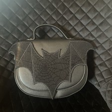 BANNED Apparel Black Gothic Bats Punk Emo Rockabilly Bellatrix Shoulder Bag