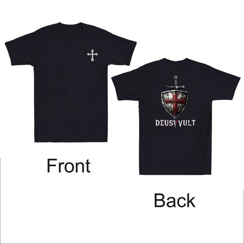 Deus vult crusader shield - crusader,