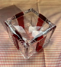 Vintage Glass & Red Stripes