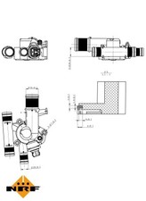 THERMOSTAT COOLANT FITS: FITS