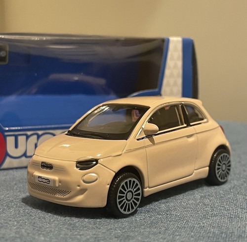 Burago fiat 500e diecast - burago,