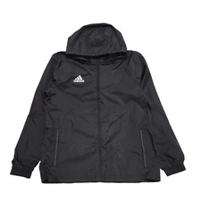 Adidas Black Hooded Sports Windbreaker Hooded Jacket UK Men's L K664
