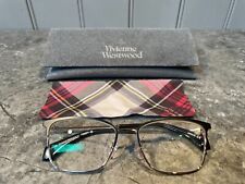 REDUCED Vivienne Westwood Ladies 09 Glasses Satin Black With Case and Lens Cloth