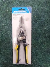 Silverline Aviation Tin Snips Straight Cut High Leverage Aluminium Steel CT18