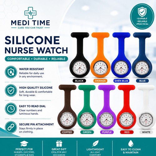Silicon nurse watch tunic - silicon,