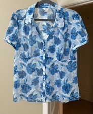 Christopher & Banks Top Blue