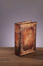 Vintage Nautical Map Book Box