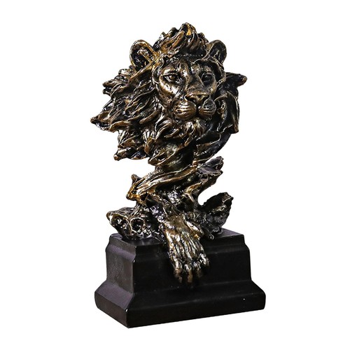 Lion head statue collection - lion,