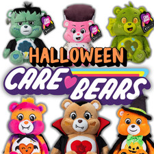 Care Bears Halloween Plush - Limited Edition Spooky Collectible Soft Toy