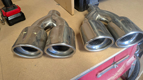 Twin oval exhaust - oval,