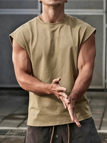 Mens bodybuilding vest - vest, tank