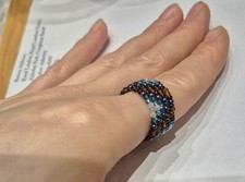 Glass Seed Bead ring