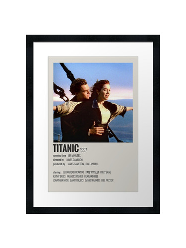 Titanic framed wall art - titanic, 3