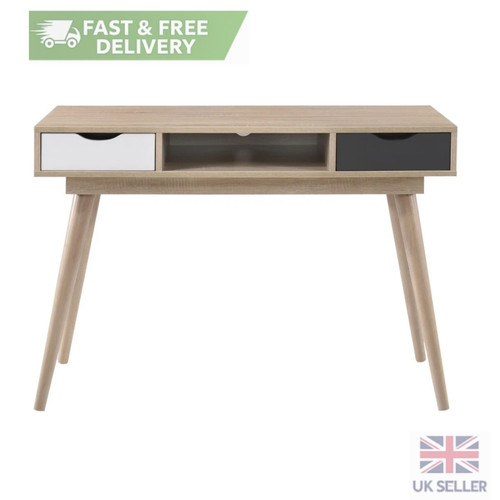 Oak computer desk - oak,