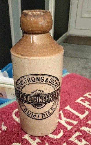 Old stoneware ginger beer