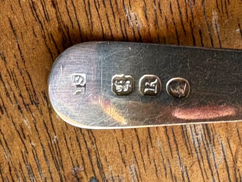 Vintage silver caddy spoon - vintage,