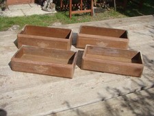 4 x Vintage Wooden Small Drawers Upcycle Up Cycle Salvage Jewellery Box Case etc