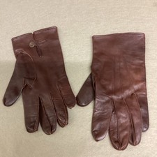 Officers Brown Gloves Leather