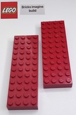 2 x Vintage Lego Thick Base
