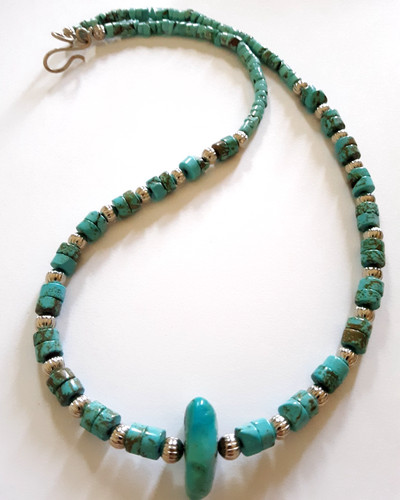 Turquoise stone nugget - turquoise,