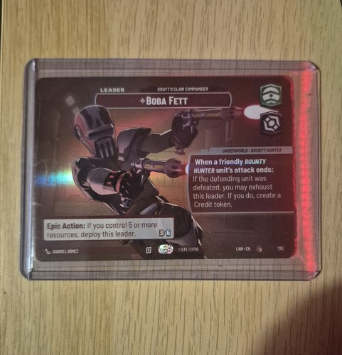 Star wars unlimited - star, fett
