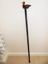 Wooden Walking Stick Duck