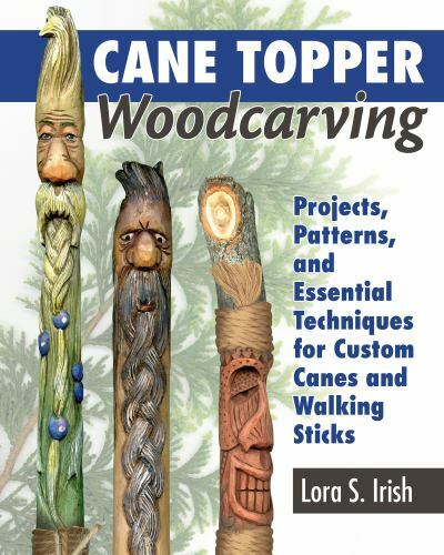 Cane topper woodcarving - topper,