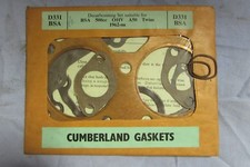 NOS BSA A50 500cc TWIN TOP END GASKET SET 1962-on
