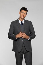 Boys Beau Brummel Viscount Two-Button Grey School Blazer/37" - New with Tags