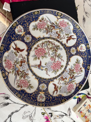Large vintage japanese plate - vintage,