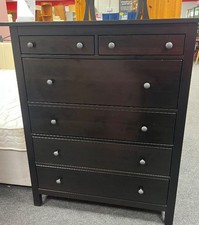 IKEA Hemnes Black Large Chest