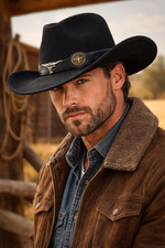 100% Wool Cowboy Hat Western